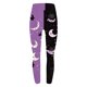 thumbnail image 4 of Pantalones de yoga casuales con estampado de Halloween para mujer, pantalones largos, pantalones de mujer, 4 of 5