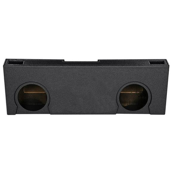 Crew Cab Dual 12" Vented Ported Subwoofer Sub Box Enclosure for 07-13 GMC/Chevy