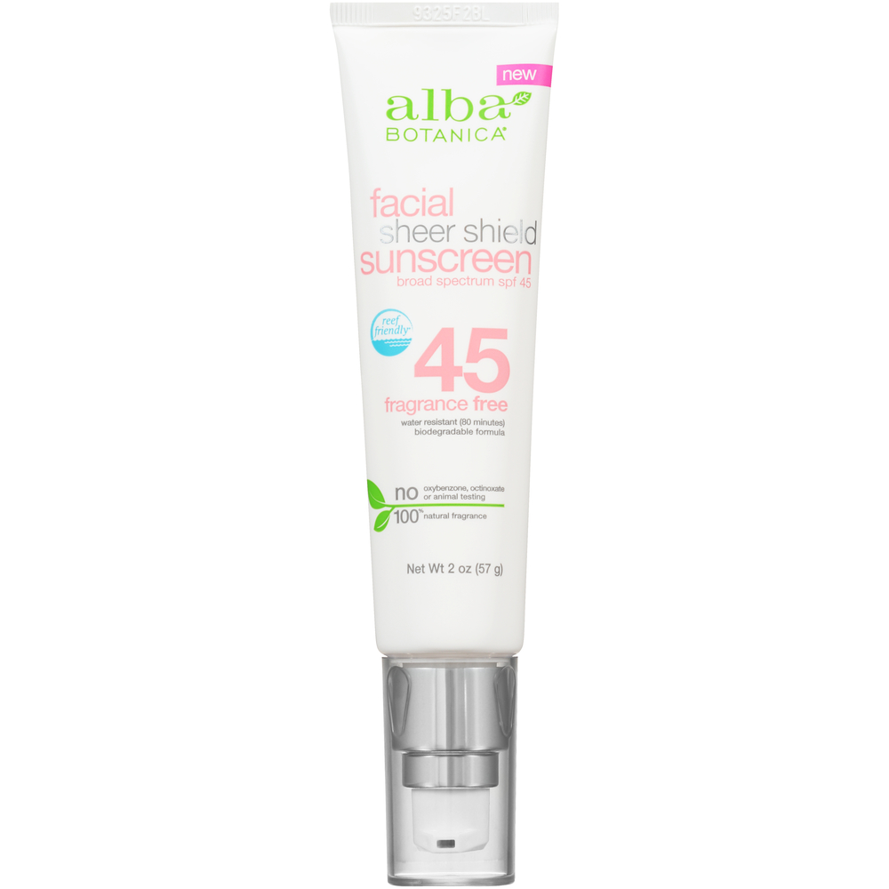 alba face sunscreen