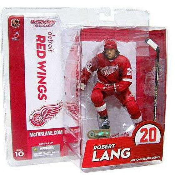 McFarlane NHL Sports Picks Series 10 Robert Lang Action Figure (Red Jersey Variant)