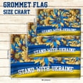 thumbnail image 5 of Flagwix US Ukraine Flag Stand With Ukraine. Ukraine Strong Flag NNT479GF - 5x8 ft., No Flag Pole Rings, 5 of 6