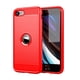 thumbnail image 1 of Funda para iPhone SE 2022, funda para iPhone SE 2020, funda de fibra de carbono TPU a prueba de golpes para iPhone 7 8 Plus 13 12 Pro Max, Fundas Tan Jianjun unisex, 1 of 2