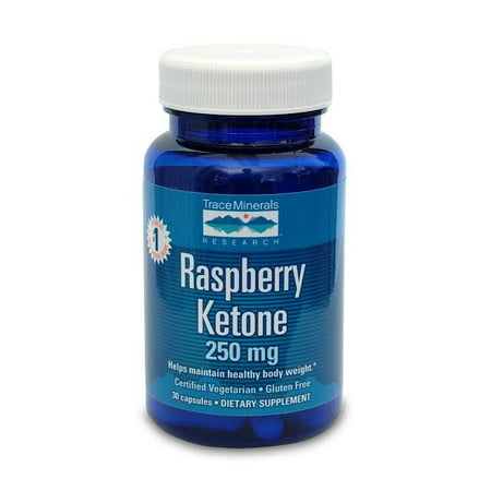 Raspberry Ketone 250 mg (Internationally known as S-Line) Trace Minerals 30