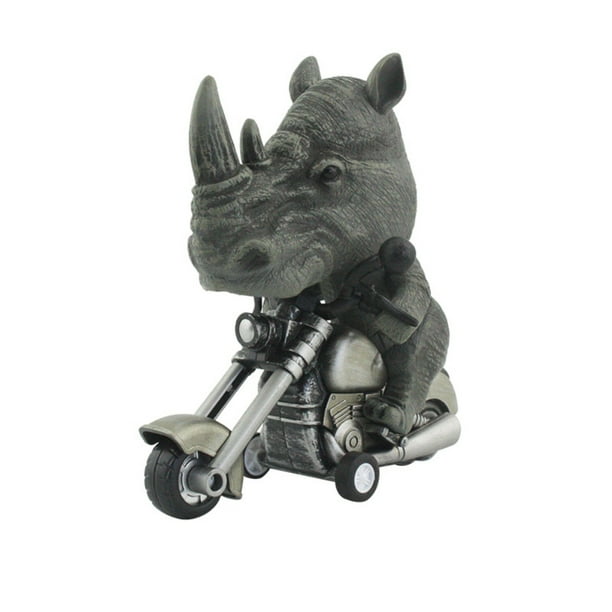 Coches De Juguete De Dinosaurio 2 En 1, Modelo De Motocicleta Animal De Inercia Alimentada Por Fricción, Juguete De Dinosaurio Para Niños seitruly FN007122-03