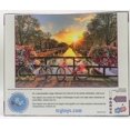 thumbnail image 2 of 3,000 Piece Jigsaw Puzzle - Canal of Amsterdam Landscape Bicycle (42" x 32"), 2 of 2