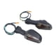 thumbnail image 1 of 2 Luces de Señal de para Motocicleta, Luz Indicadora de Señal de , Luces LED de Señal de Laterales Resistentes para Repuestos de Er-6N, 1 of 8