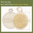 thumbnail image 3 of Exfoliadores faciales Loofah YOTDHUO Natural, paquete de 6 para mujer, 3 of 6