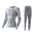 thumbnail image 3 of Women's Thermal Ski Underwear Warm Base Layer Cold Weather Comfort Casual Long Ski Suit Polar Soft Fleece Thermal Outfit, 3 of 3