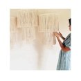 thumbnail image 5 of Lampara Pantalla Macramé Boho Techo Moda, 5 of 5