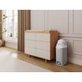 thumbnail image 4 of Foundations Hands Free Medium Diaper Pail with Airtight Lid - Durable & Odorless Diaper Disposal, Holds up to 45 Newborn Diapers, Refill With Any Bags - Gray, 4 of 7