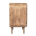 thumbnail image 4 of East at Main Hattan Natural Brown Mango Wood Storage Shelf Accent Cabinet, 4 of 8