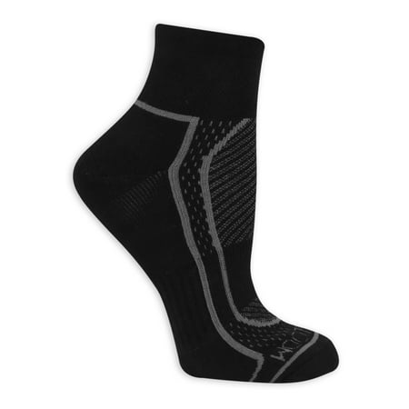 Fruit of the Loom Women's CoolZone Cotton Cushioned Crew Socks, 5-Pack