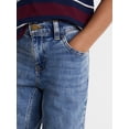 thumbnail image 4 of Wonder Nation Boys Vintage-Inspired Straight Fit Denim, Sizes 4-16 and Husky, 4 of 9