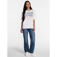 thumbnail image 2 of Americana Women's Graphic Cotton Tee with Short Sleeves from Way to Celebrate, Sizes XXS-XXL, 2 of 5