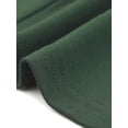 thumbnail image 5 of INSPIRE CHIC Women's Scoop Neck Pocket Puff Sleeves Smocked Casual Dress XS Dark Green, 5 of 6