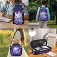 thumbnail image 3 of Bulopur Girls 17 Inch Backpack Set 4 Piece Galaxy Space Axolotl Print School Bookbag with Lunch Box, Water Bottle Holder and Pencil Case for Elementary Students, 3 of 8
