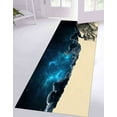 thumbnail image 3 of Accent Rugs, Classic Rugs, Starry Sky Rug, Thin Rug, Smoking Out in Space Rug, Modern Rug, Man Cave Rug, Modern Rugs Office Rugs, Loft Decor, 2.6'x4' - 80x120 cm, 3 of 7