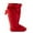 Red, variant on Daznico Toddler Baby Kids Girls Solid Knee-High Socks Stockings Mid-Calf Length Princess Sock