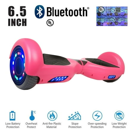 Hoverheart UL 2272 Listed 6.5 inch Hoverboard Two Wheel Electric Self Balancing Scooter PINK