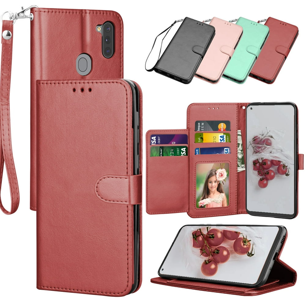 Galaxy A11 Case, [US Version] Samsung Galaxy A11 Wallet Case, Takfox