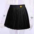 thumbnail image 5 of Mingw Athletic Skirt for Women Women's Sexy Cute Pattern Skirt Thin Sexy Short Side Zipper Pleated Skirt No Ride-Up Design, 5 of 6