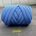 thumbnail image 1 of New Striped Core Spun Crochet Yarn Ice Silk Feeling Polyester Cotton Rope for Handbag Pet Nest Fashion Home Decoration, 1 of 7