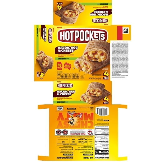 Hot Pockets Breakfast Bundle. 17 oz Box (Pack of 3)