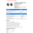 thumbnail image 2 of Fuel Tank Cap - Compatible with 2000 - 2004 GMC Yukon XL 1500 2001 2002 2003, 2 of 2