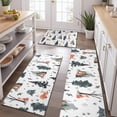 thumbnail image 2 of Multicolor Christmas Forest Pattern Kitchen Rugs Sets Of 3,Kitchen Runner Rugs Non Skid Washable,Decorative Kitchen Floor Mats for Kitchen,Sink,Laundry,17"x30"+ 17"x47" + 17"x59", 2 of 6