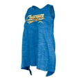 thumbnail image 2 of Women's New Era  Powder Blue Los Angeles Chargers  Space Dye Active Tank Top, 2 of 3