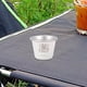 thumbnail image 1 of Taza para acampar, taza de té, jarra de cerveza de acero inoxidable, vajilla apilable para exteriores, Taza de Viaje, taza para beber agua para Picnic , blanco lechoso DYNWAVEMX Jarro de cerveza, 1 of 8
