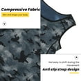 thumbnail image 4 of Vest, Men Sweat  Vest Quick Dry L XL Size Waterproof Short Sleeve  For Workout For Male, 4 of 8