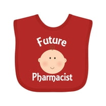 Inktastic Future Pharmacist Occupation Boys or Girls Baby Bib
