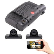 JOINLGO 4-CH 1080P Dash Camera AI WiFi GPS 4G LTE Cellular ADAS + DMAS Remote View on APP/Web 2-CH Built-in Front and Rear Camera 2-CH External Mini 1080P Waterproof Camera