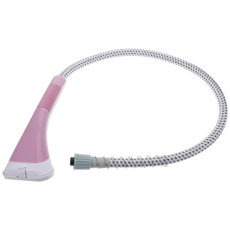 BESTOYARD Steam Garment Steamer Hose Stainless Steel Pink 1Pack For Wrinkle Removal
