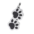 thumbnail image 1 of Colgantes De cineraria cineraria cineraria Para Mascotas de material acero Inoxidable Con Forma De Pata De Oso Colgantes De De Titular De Ceniza, 1 of 9