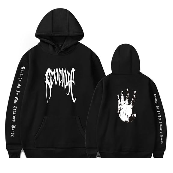 XXXTentacion Gothic Graphic Hoodie - Unisex Hip Hop Rapper Jersey Casual Streetwear Sweatshirt