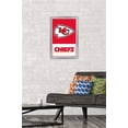 thumbnail image 2 of NFL Kansas City Chiefs - Logo 21 Wall Poster, 14.725" x 22.375", Framed, 2 of 3