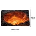thumbnail image 2 of 3D Optical Illusion Doormat - 24x16in Bottomless Hole Design Indoor/Outdoor Entrance Mat, Durable Non-Slip Door Mat for Living Room, Porch & Entryway Decor, 40x60cm, B, 2 of 6