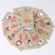 thumbnail image 2 of 10 pc Christmas Bags with Drawstrings Christmas Goody Gift Bags with Drawstrings, for Holiday Wrapping Presents(10*15cm), 2 of 5