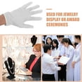 thumbnail image 3 of WHAMVOX 12 Pairs Of Cotton Gloves For Jewelry And Antique Handling Breathable Cotton Gloves Labor Protection Gloves Banquet Glove Jewelry Inspection Glove White Breathable Gloves, 3 of 8