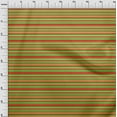 thumbnail image 3 of oneOone Cotton Poplin Lime Fabric Stripes Sewing Craft Projects Fabric Prints By Yard 56 Inch Wide, 3 of 4