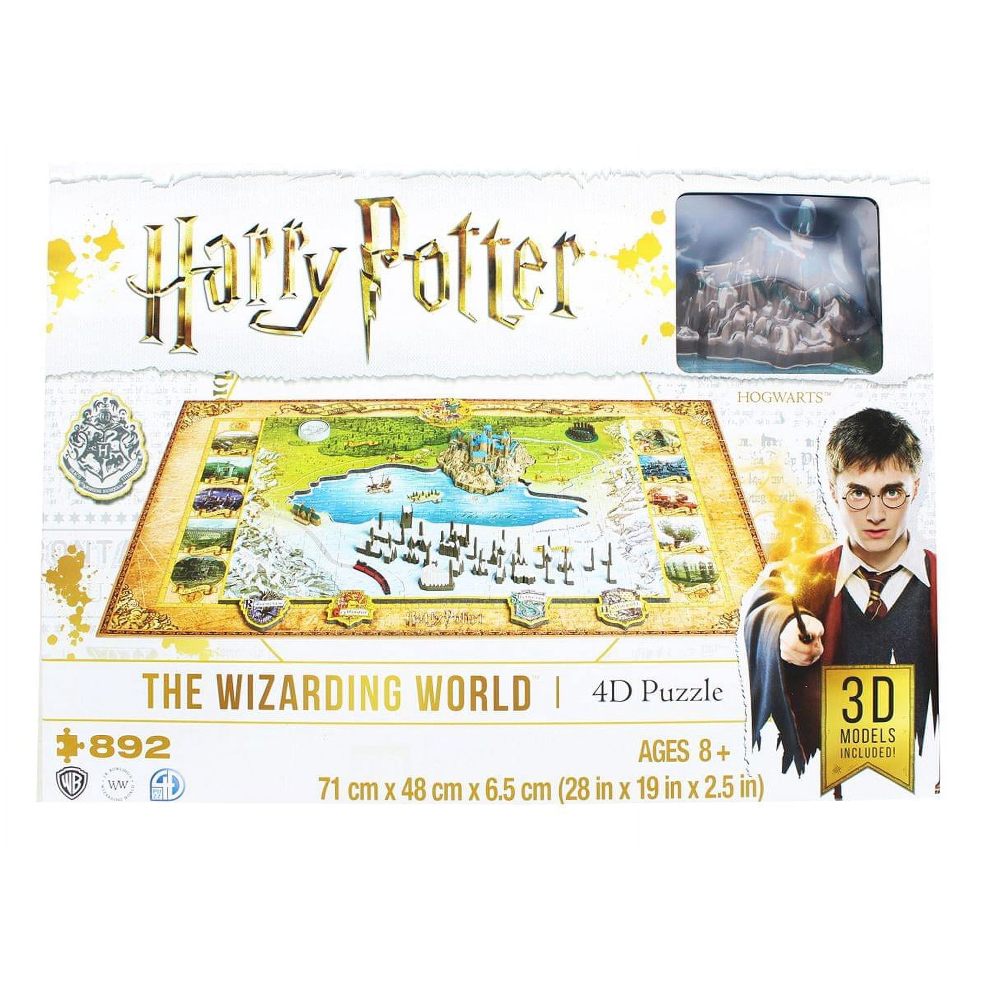 Harry Potter The Wizarding World 4D Puzzle - Walmart.ca