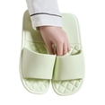 thumbnail image 6 of Agkizg Unisex Bathroom Slippers, Women Mens Shower Shoes, Unisex Couple Solid Color Slide Sandals Soft Sole Casual Indoor Home Slippers, 6 of 6
