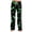 Green #006, variant on Women's Halloween Pajama Pants Candy Skeleton Print Drawstring Vintage Lounge Pants Bone Spooky Sleep Pants XL