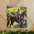 thumbnail image 6 of Grazing Horses Scene - Canvas, 6 of 10