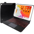 thumbnail image 1 of TFixol Étui Clavier pour Tablette Rotatif Détachable à 360° Effet Rétroéclairé Coloré Compatible avec iPad Air2/iPad Pro 9.7/7 iPad 9.7(2017/2018), 1 of 8