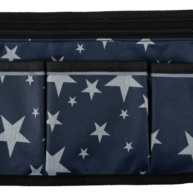 Wheelchair Side Bag,Armrest Storage Pouch with Reflective Strip Wheelchair Armrest Accessories Pouch for Wheelchairs Walkers