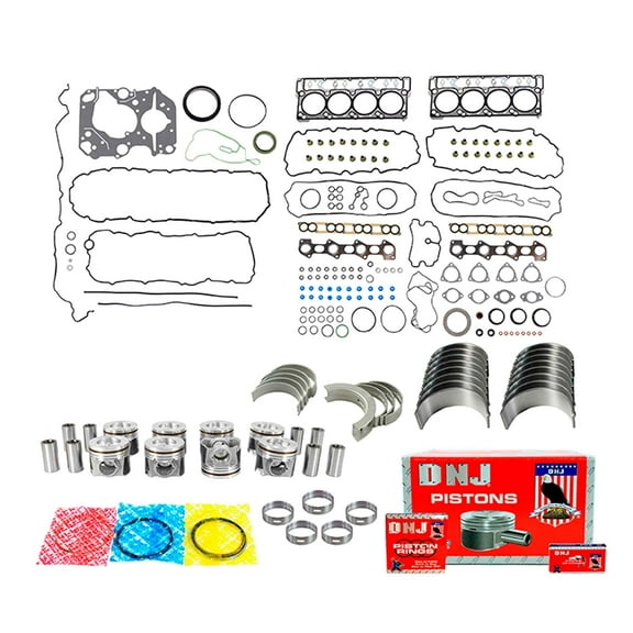DNJ EK4220 Engine Rebuild Kit Fits Cars & Trucks 2008-2010 Ford 6.4L V8 32V OHV 391cid