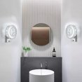 thumbnail image 4 of Lámpara de techo de cristal de ahorro de energía LED para comedor, sala de estar, encendido instantáneo, sin parpadeo, bajo consumo de energía, fácil instalación para dormitorio, habitación de niñas,, 4 of 5